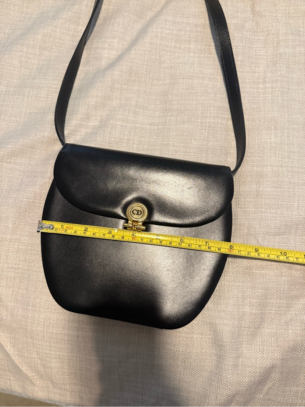 Dior Black Mini Bag with Gold Accent - Picture 7 of 11